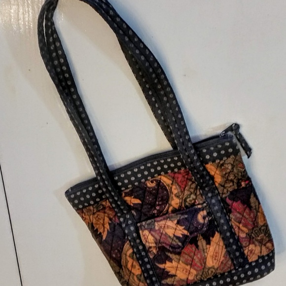 Misty Harbor Signature Brown Paisley Quilted Tote Bag - Picture 2 of 8